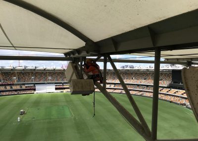 AntiGravity Rope Access Working at stadium heights